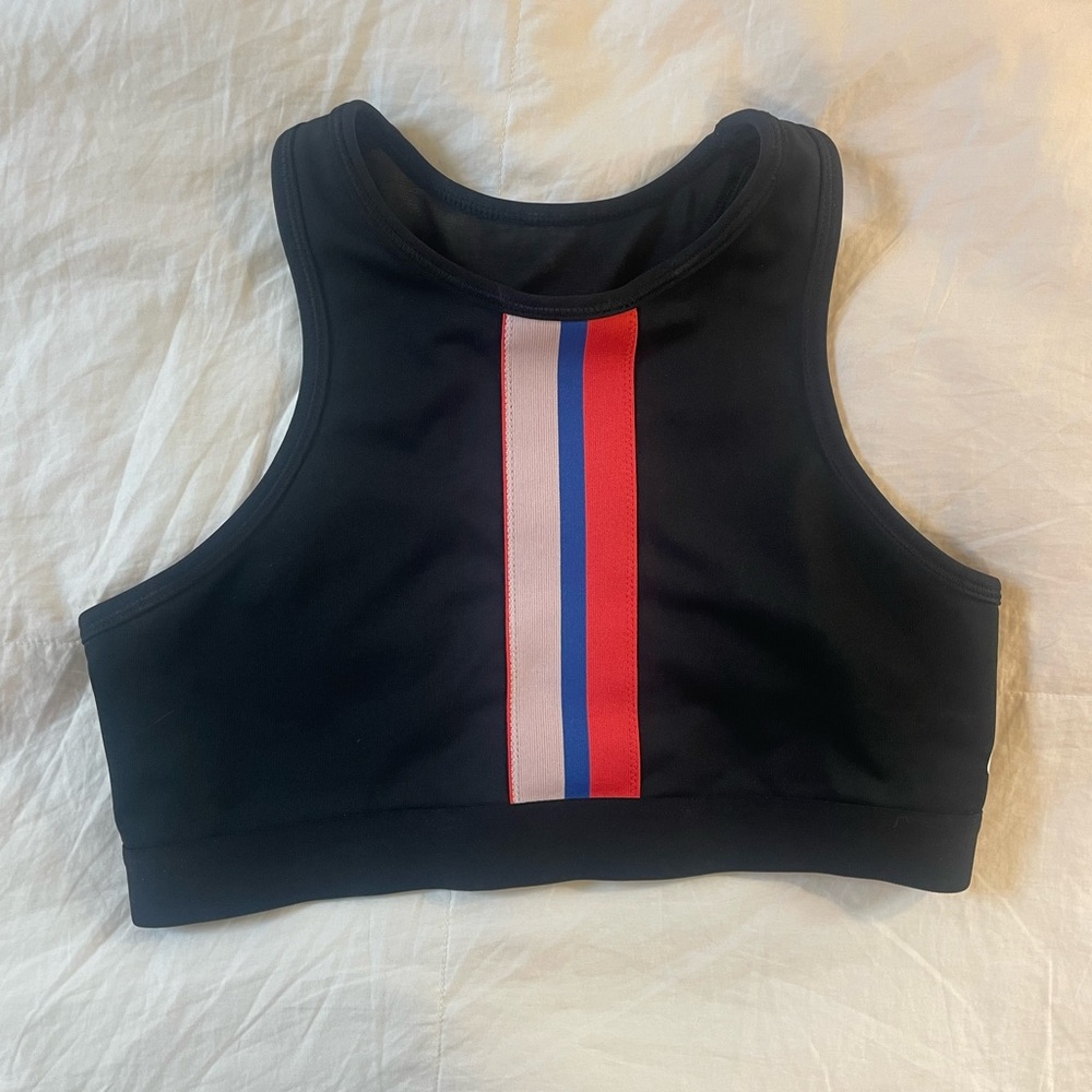 Black Nike High-Neck Sports Bra